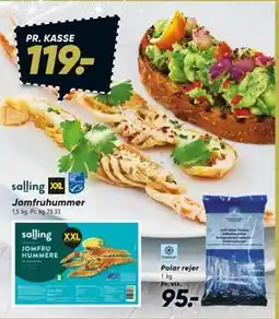 Bilka Jomfruhummer tilbud