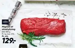 Bilka Mignon af oksetyksteg tilbud