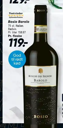 Bilka Bosio Barolo tilbud