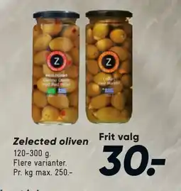 Bilka Zelected oliven tilbud
