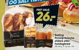 Bilka Salling Princip brioche sliders eller hotdogbrød tilbud