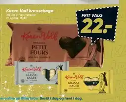 Bilka Karen Volf kransekage tilbud