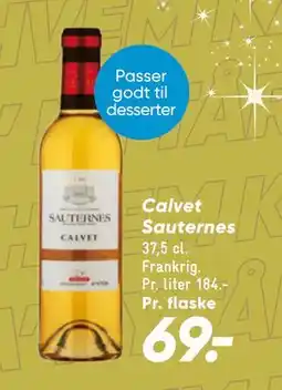 Bilka Calvet Sauternes tilbud