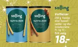 Bilka Vaffelrør tilbud