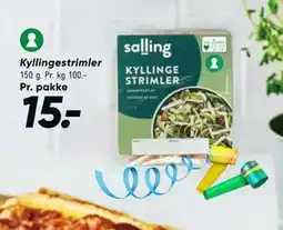 Bilka Kyllingestrimler tilbud
