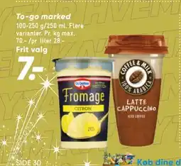 Bilka To-go marked tilbud