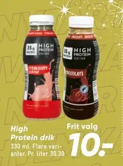 Bilka High Protein drik tilbud