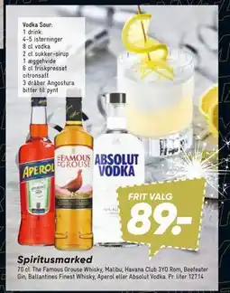 Bilka Spiritusmarked tilbud