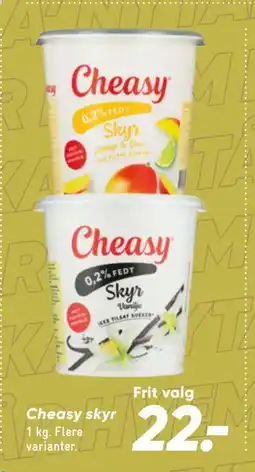Bilka Cheasy skyr tilbud