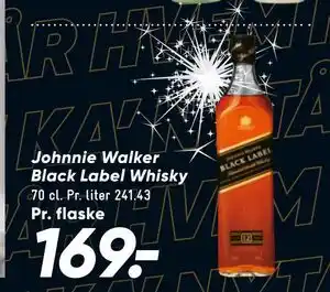 Bilka Johnnie Walker Black Label Whisky tilbud