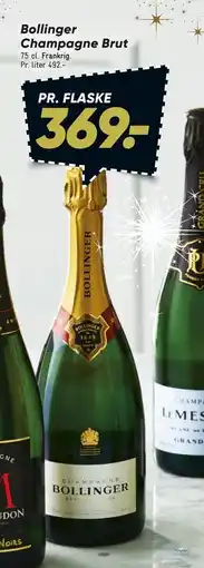 Bilka Bollinger Champagne Brut tilbud