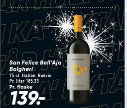 Bilka San Felice Bell’Aja Bolgheri tilbud