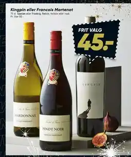 Bilka Kingpin eller Francois Martenot tilbud