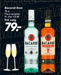 Bilka Bacardi Rom tilbud