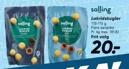 Bilka Lakridskugler tilbud