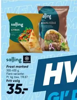 Bilka Frost marked tilbud