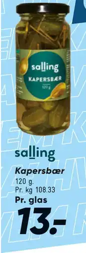 Bilka Kapersbær tilbud