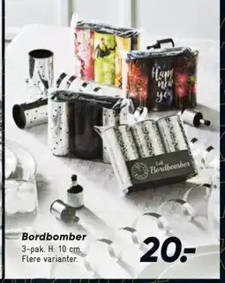 Bilka Bordbomber tilbud