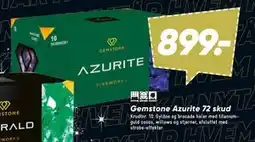 Bilka Gemstone Azurite 72 skud tilbud