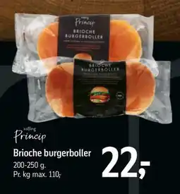 Føtex Brioche burgerboller tilbud