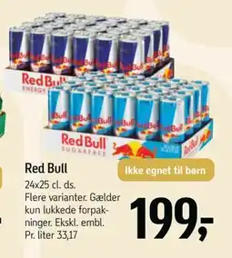 Føtex Red Bull tilbud
