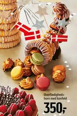 Føtex Overflødighedshorn med konfekt tilbud