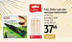 Føtex Glitter nails eller øjenvippe klæbemiddel tilbud