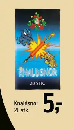 Føtex Knaldsnor 20 stk tilbud