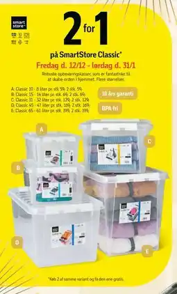 Føtex 2 for 1 på SmartStore Classic tilbud
