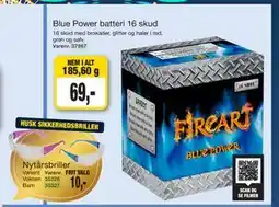 Harald Nyborg Blue Power batteri 16 skud tilbud