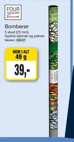 Harald Nyborg Bomberør tilbud