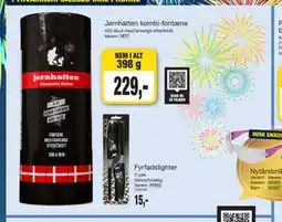 Harald Nyborg Jernhatten kombi-fontæne tilbud