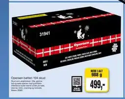 Harald Nyborg Operaen batteri 104 skud tilbud