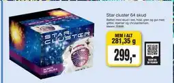 Harald Nyborg Star cluster 64 skud tilbud