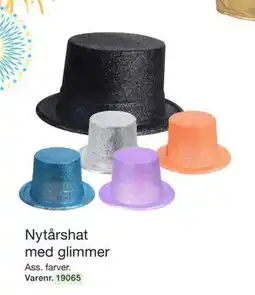 Harald Nyborg Nytårshat med glimmer tilbud