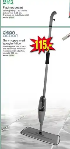 Harald Nyborg Gulvmoppe med sprayfunktion tilbud