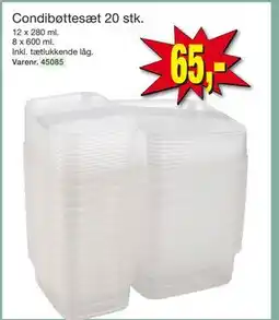 Harald Nyborg Condibøttesæt 20 stk tilbud