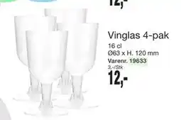 Harald Nyborg Vinglas 4-pak tilbud