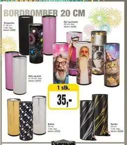 Harald Nyborg BORDBOMBER 20 CM tilbud