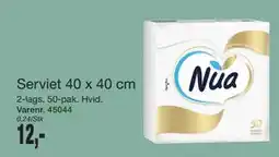 Harald Nyborg Serviet 40 x 40 cm tilbud