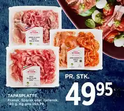 MENY TAPASPLATTE tilbud