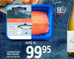 MENY LAKSEFILET MED SKIND tilbud