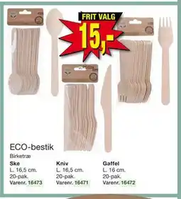 Harald Nyborg ECO-bestik tilbud