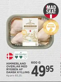 MENY HIMMERLAND OVERLÅR MED RYGBEN AF DANSK KYLLING tilbud