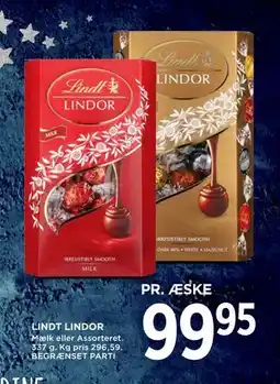MENY LINDT LINDOR tilbud