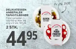 MENY DELIKATESSEN ANBEFALER TAPASTILBEHØR tilbud