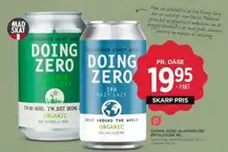 MENY DOING ZERO ALKOHOLFRI ØKOLOGISK ØL tilbud