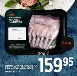 MENY OMHU LAMMEKRONE AF FRILANDSLAMMEKØD tilbud