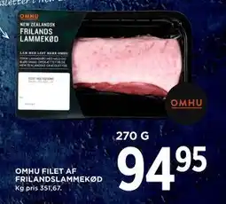 MENY OMHU FILET AF FRILANDSLAMMEKØD tilbud