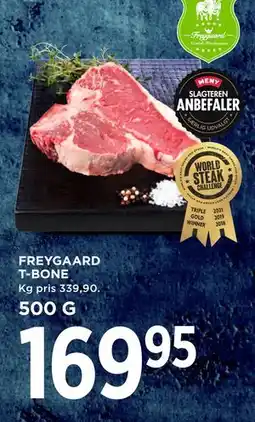 MENY FREYGAARD T-BONE tilbud
